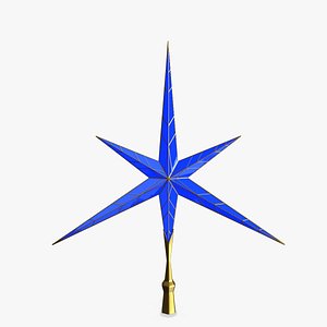 christmas star 3d max