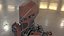 Animowany, w pełni zmontowany robot