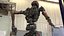 Animowany, w pełni zmontowany robot