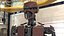 Animowany, w pełni zmontowany robot