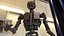 Animowany, w pełni zmontowany robot