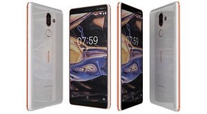 nokia 7 white copper model