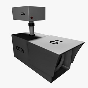 3d security camera model