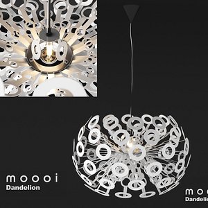 3D lamp moooi modern model
