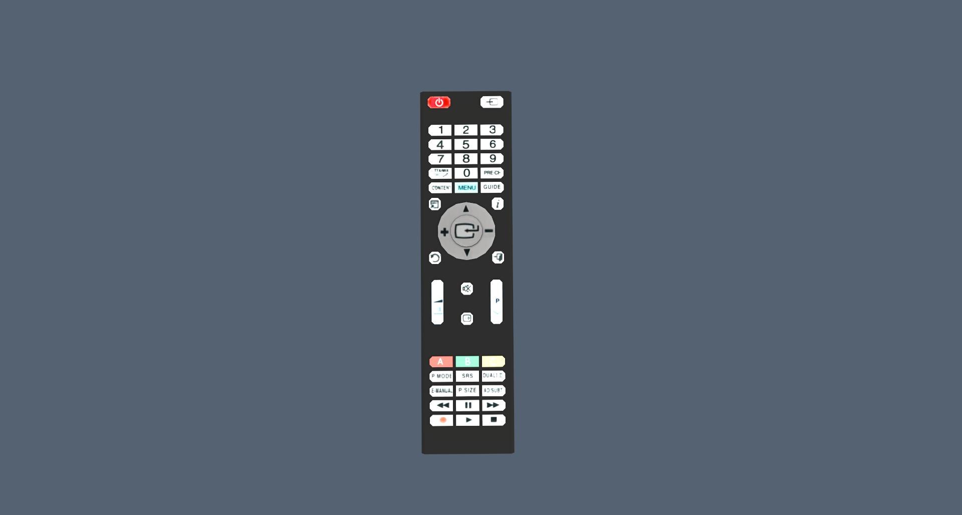 3D remote tv https://p.turbosquid.com/ts-thumb/ll/KKHTFH/xSoEjDmU/5/jpg/1521408167/1920x1080/fit_q87/117ac73d871cfd2c6c05c3bba9bf66e6e12c6272/5.jpg