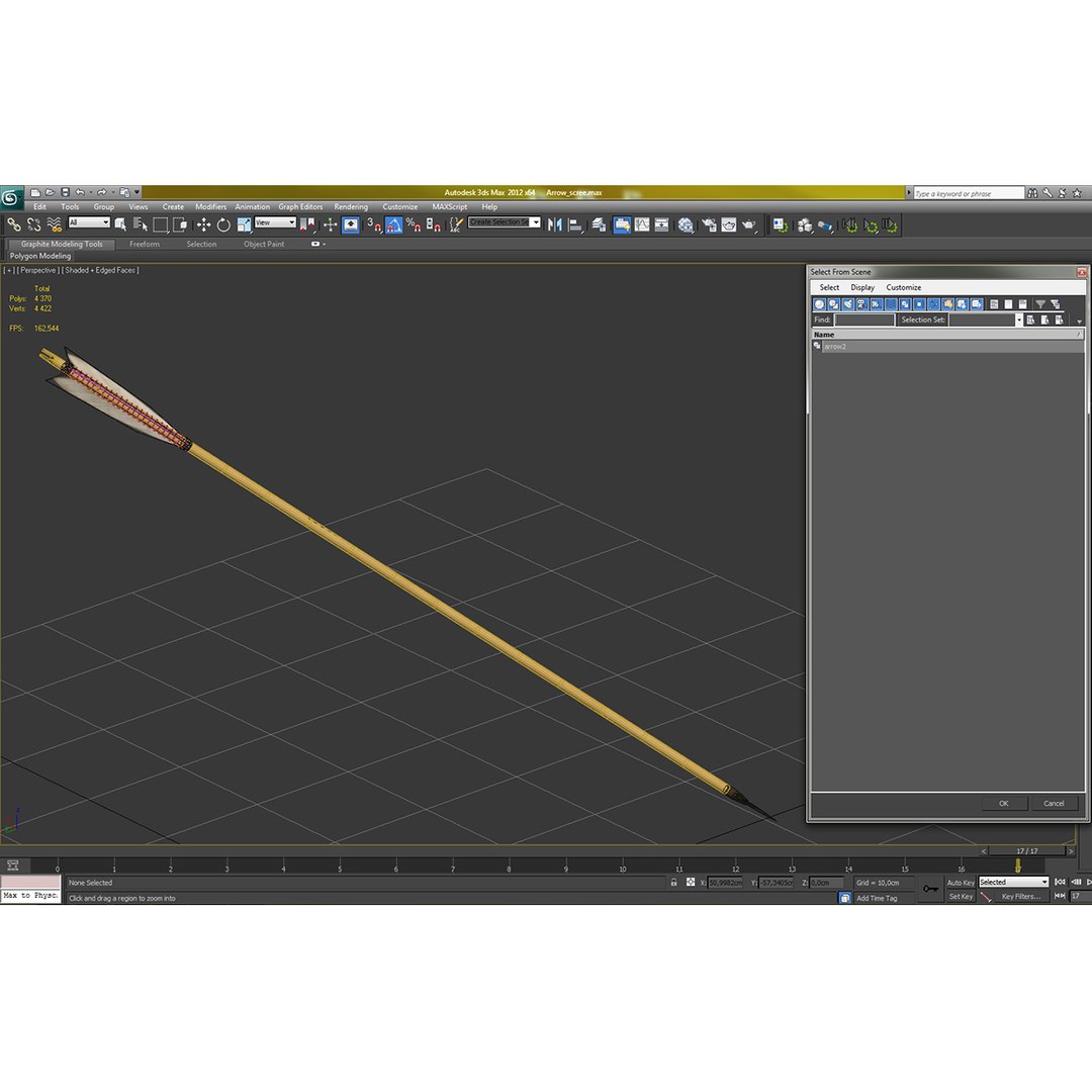 3ds max bow arrow