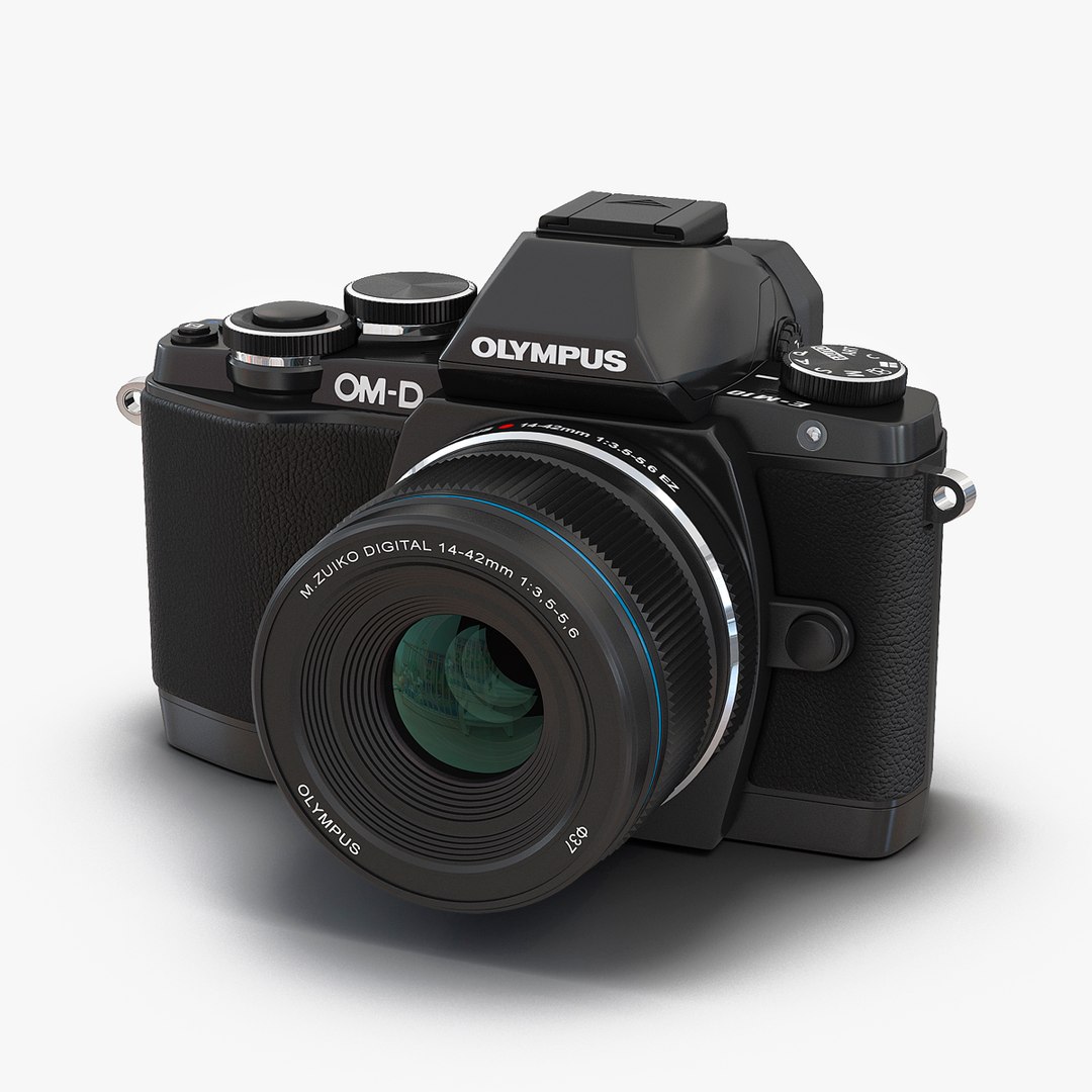 Olympus OM-D E-M10 Mark II 3D model preview
