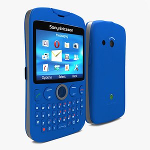 sony ericsson txt ck13i 3d model