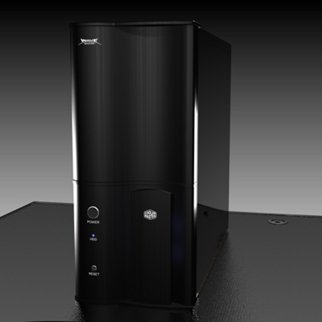 Computer Case Wavemaster 3d Model
