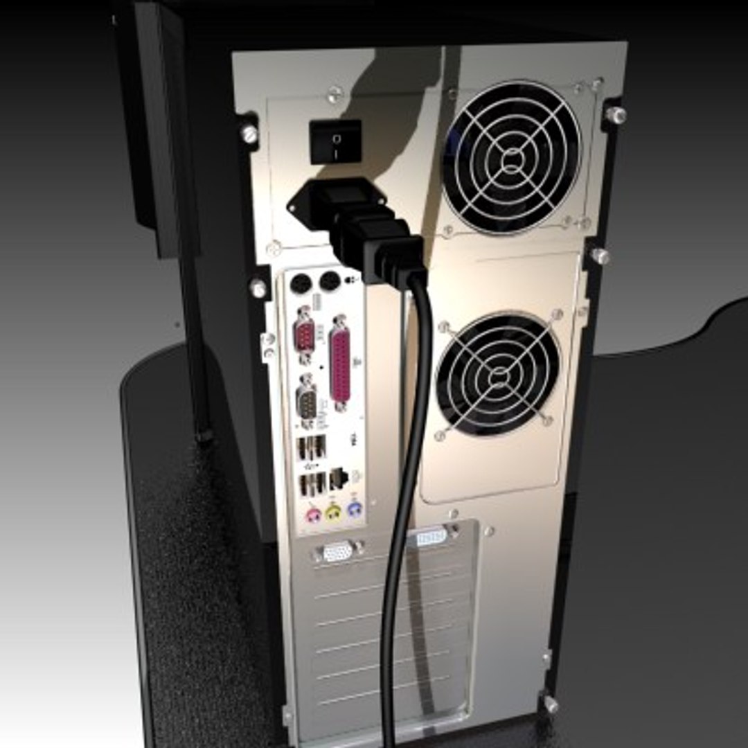 Computer Case Wavemaster 3d Model