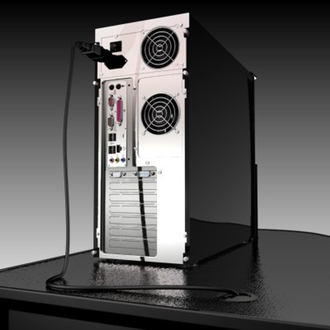 Computer Case Wavemaster 3d Model