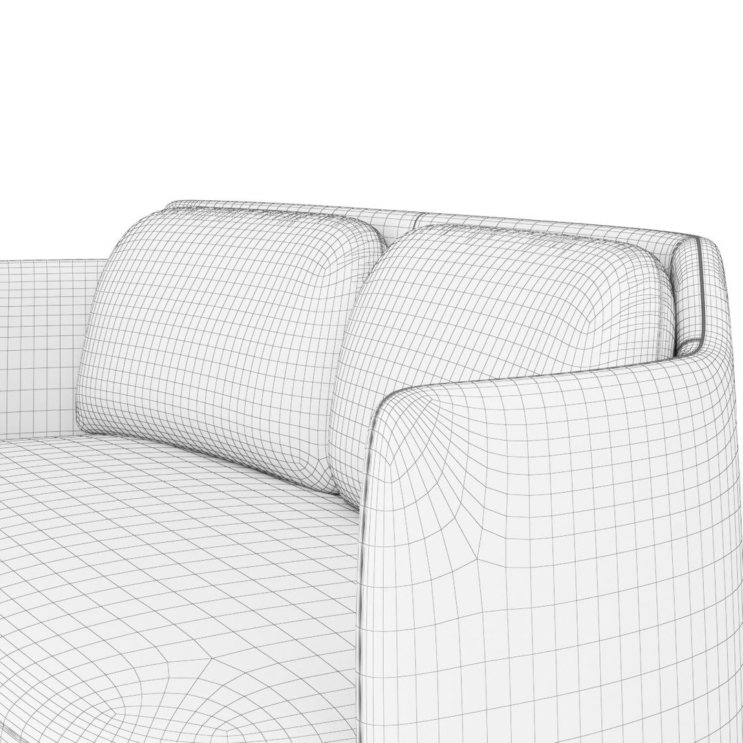3D Model Minotti Tape Sofa - TurboSquid 1315180