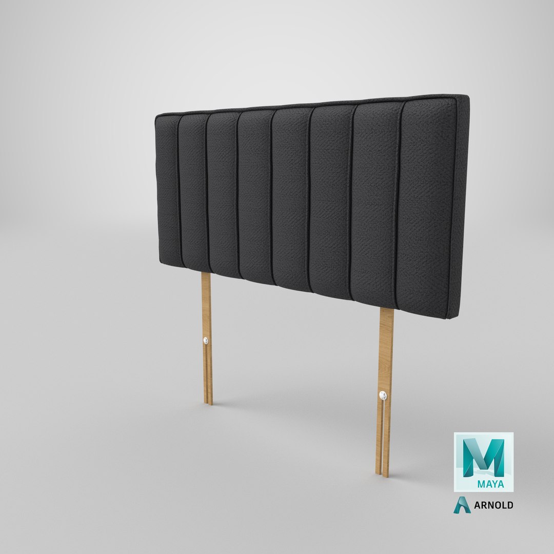 Headboard Board 3D Model - TurboSquid 1469028