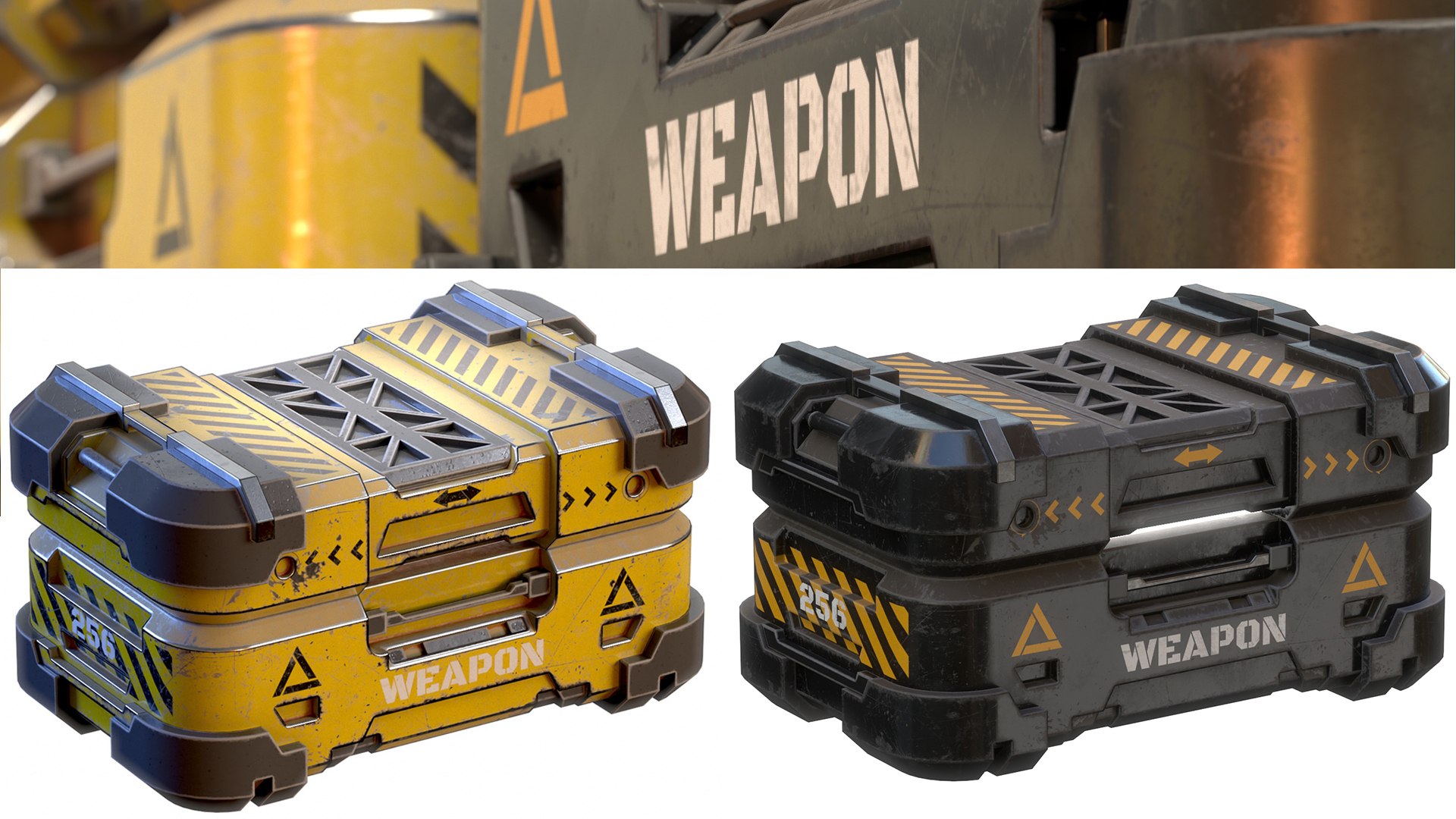 Weapon Box 3D model - TurboSquid 2047030