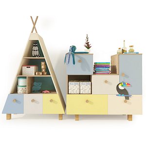 Bookcase, sideboard.furniture Kvikk