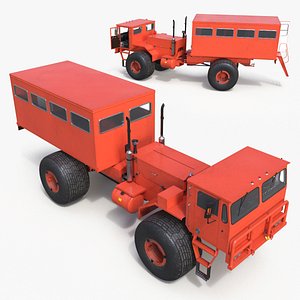 Antarctica Delta Vehicle Rigged