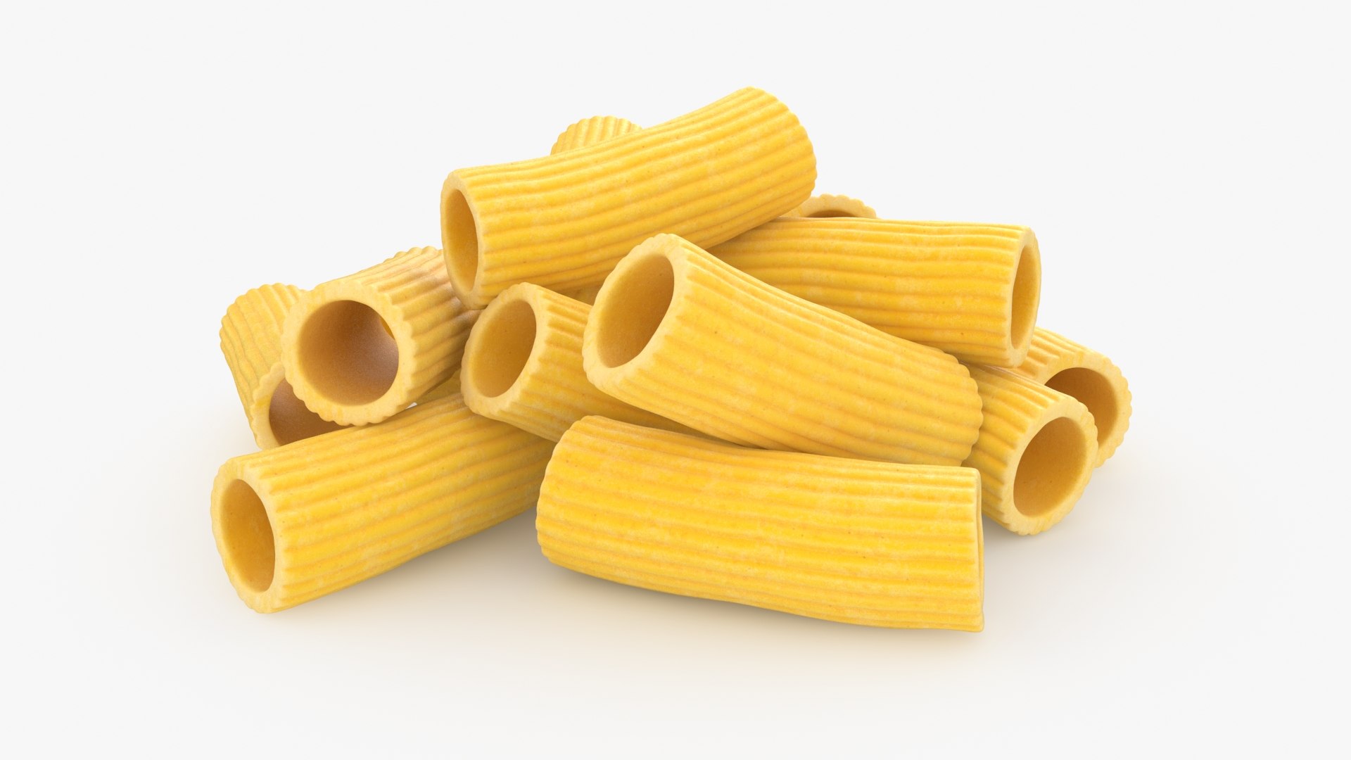 3D Raw Pasta Pile Collection model https://p.turbosquid.com/ts-thumb/lm/TSFXr9/wE/rigatoni_b0006/jpg/1744623467/1920x1080/fit_q87/43a64f99a5ad6e6c3f272e262dc41400d7f23550/rigatoni_b0006.jpg