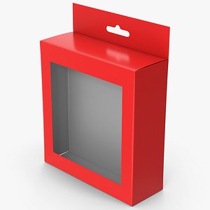Hanger Box Packaging With Window