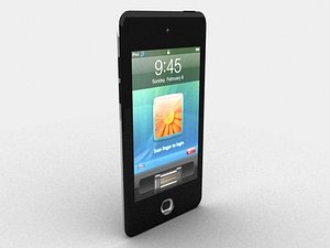 3d model ipod touch 4th