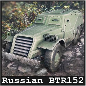Functional BTR152 Battle Truck 6 Versions