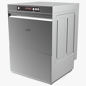 Commercial Dishwasher Asber Closed