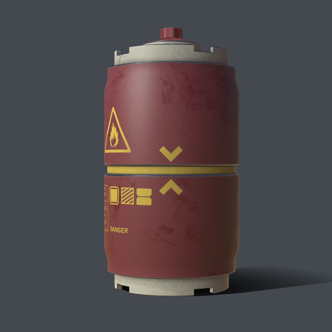 Sci-fi Gas Liquid 3D Model - TurboSquid 1211024