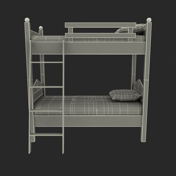 3d bunk bed 2