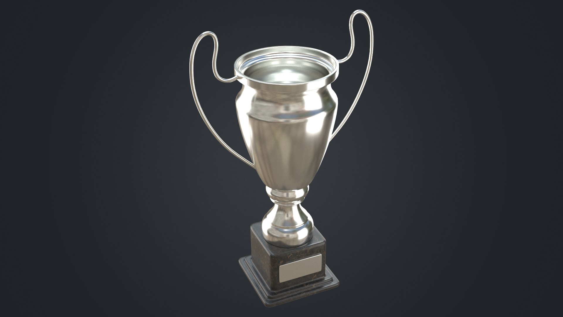 3D Silver Trophy Model - TurboSquid 2115909