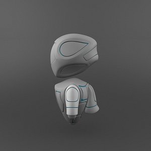 cartoon robot model