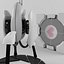Portal turret and companion cube