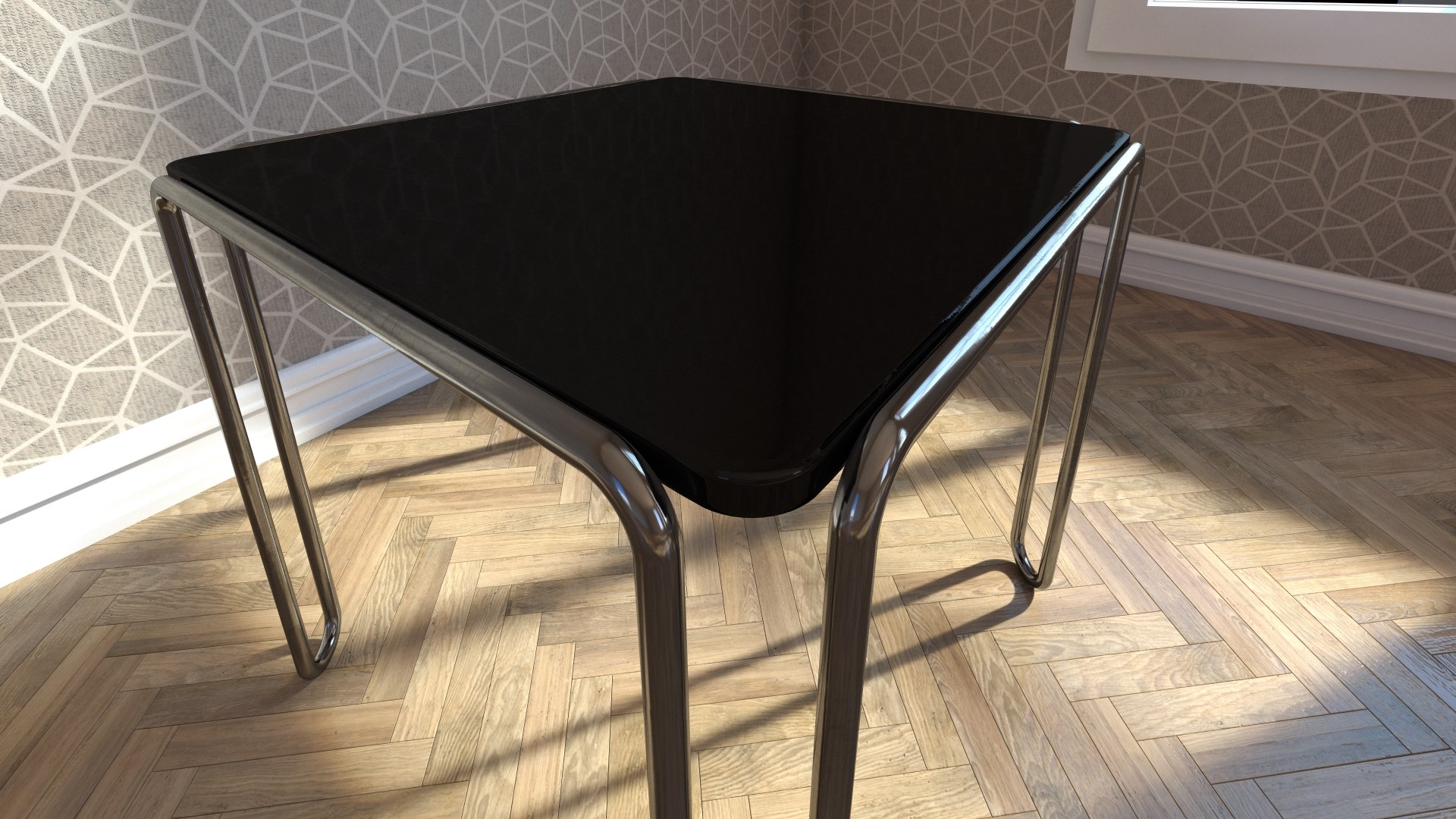 Marcel Breuer B40 Table 3D - TurboSquid 1774820