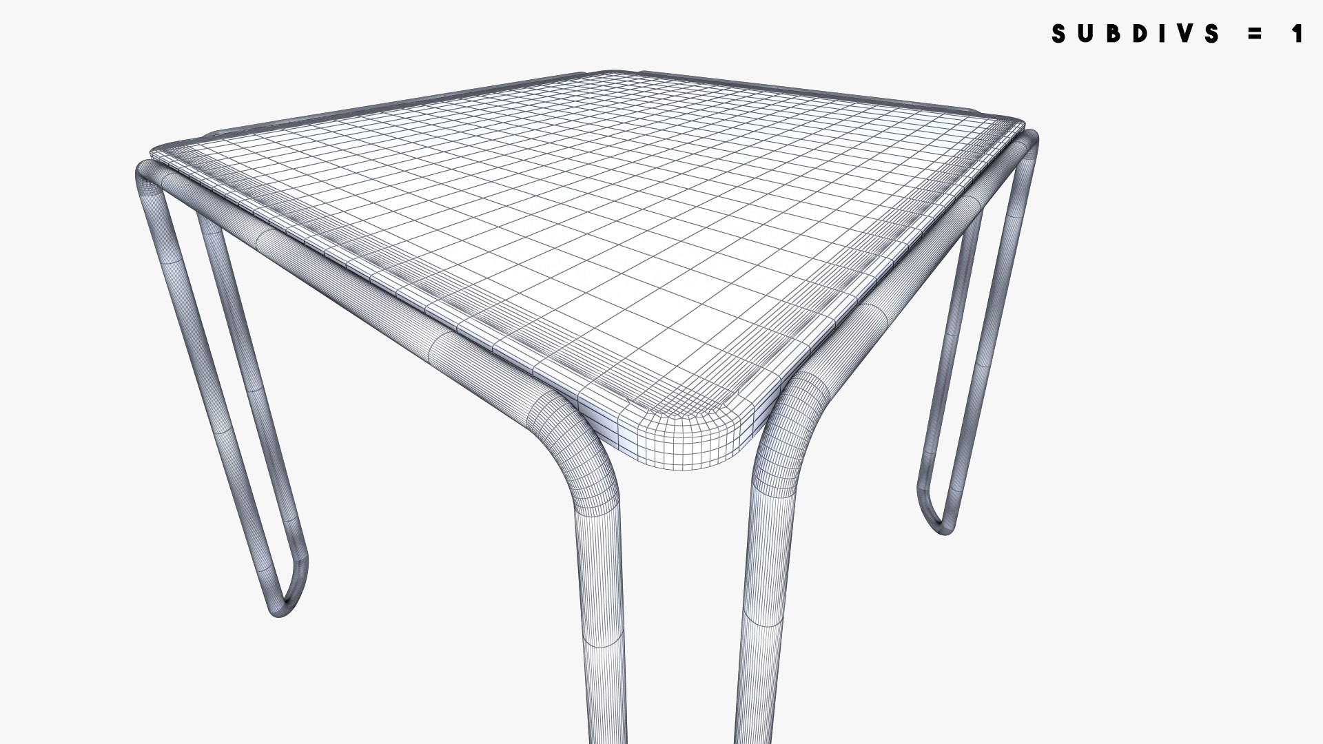 Marcel Breuer B40 Table 3D - TurboSquid 1774820