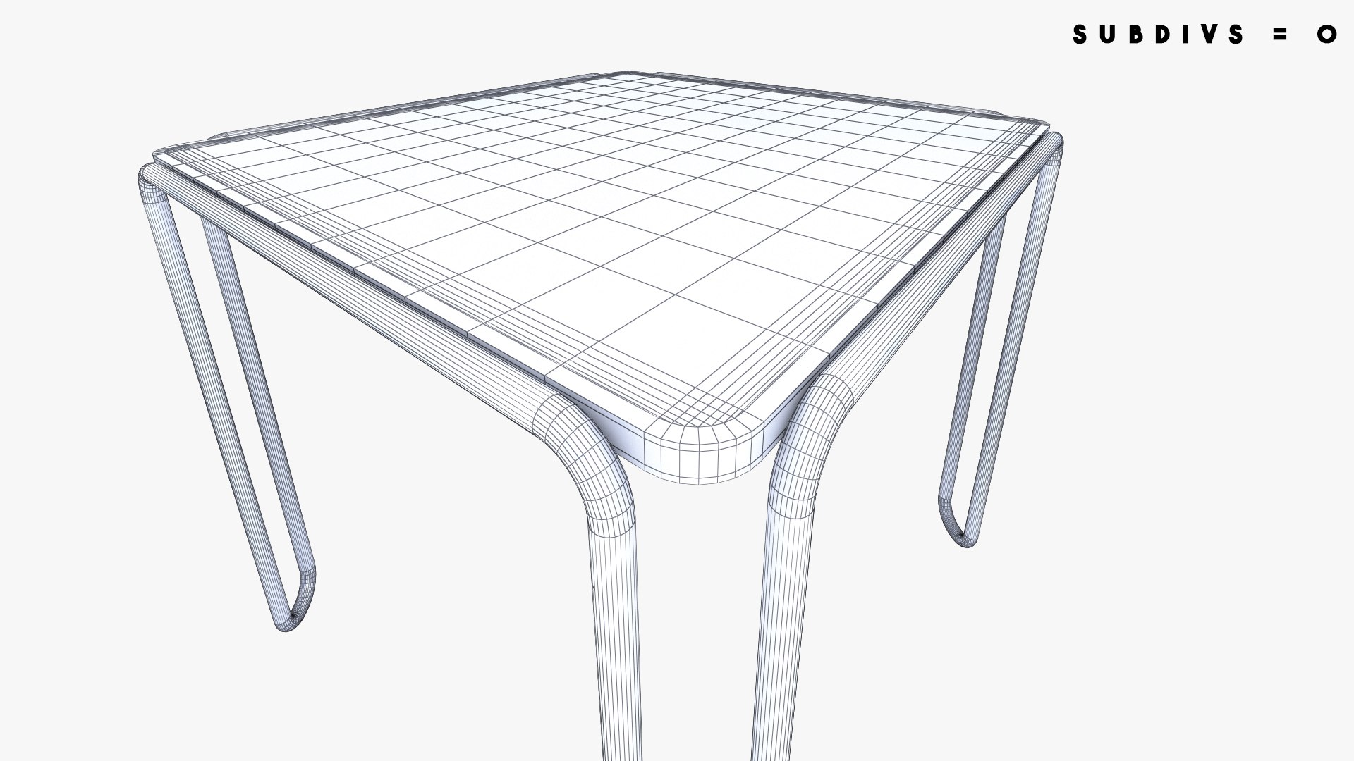 Marcel Breuer B40 Table 3D - TurboSquid 1774820