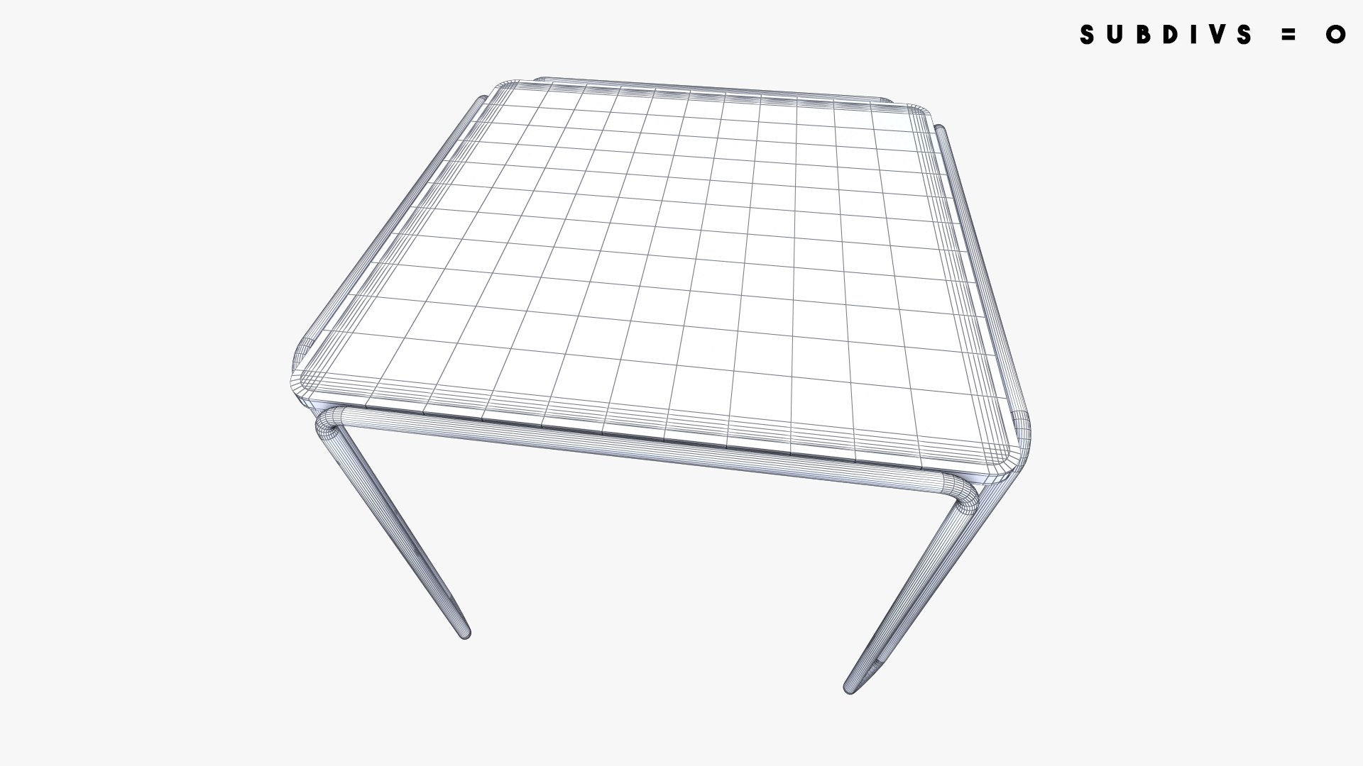 Marcel Breuer B40 Table 3D - TurboSquid 1774820