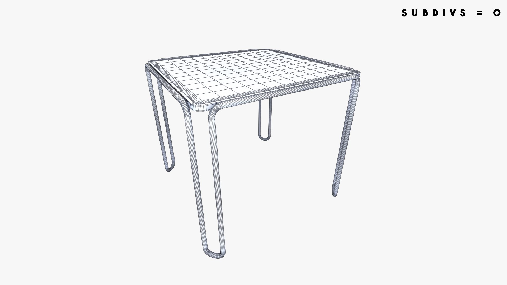 Marcel Breuer B40 Table 3D - TurboSquid 1774820