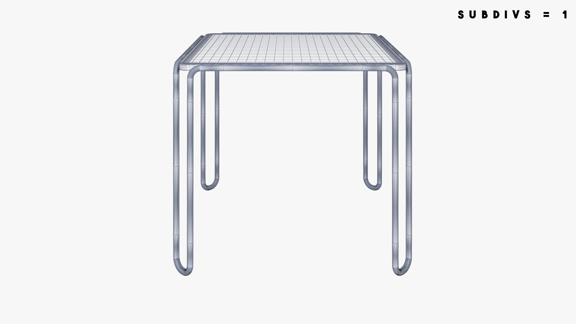 Marcel Breuer B40 Table 3D - TurboSquid 1774820