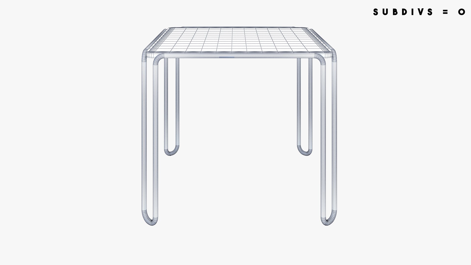 Marcel Breuer B40 Table 3D - TurboSquid 1774820