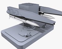 Mk-26 Guided Missile Launcher with SM-2 Missiles