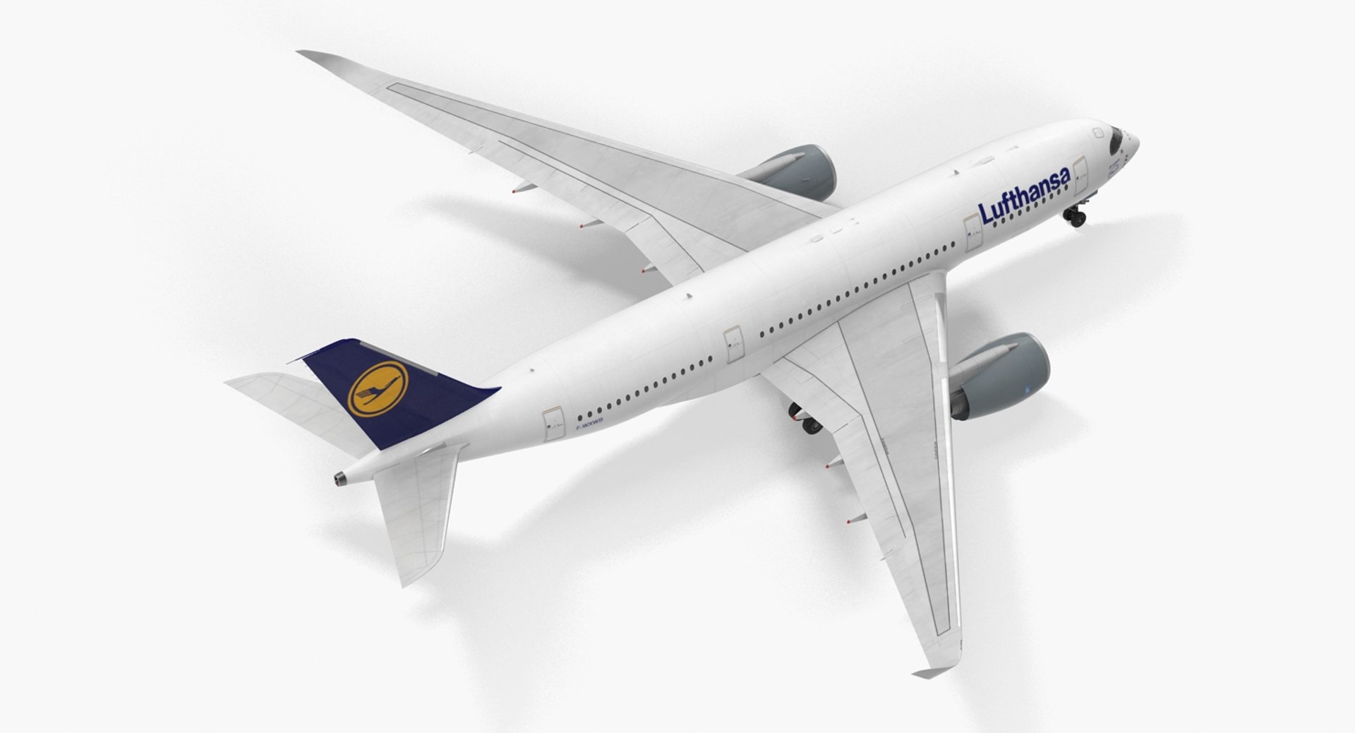 airbus a350-800 lufthansa 3D model https://p.turbosquid.com/ts-thumb/ln/7H9mBN/CtXD9ciT/airbusa350800lufthansamb3dmodel006/jpg/1491842954/1920x1080/fit_q87/b88d91c985d351690548939bd53f7e61ed9301ce/airbusa350800lufthansamb3dmodel006.jpg