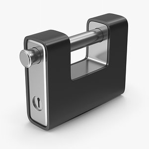 Metal Padlock model
