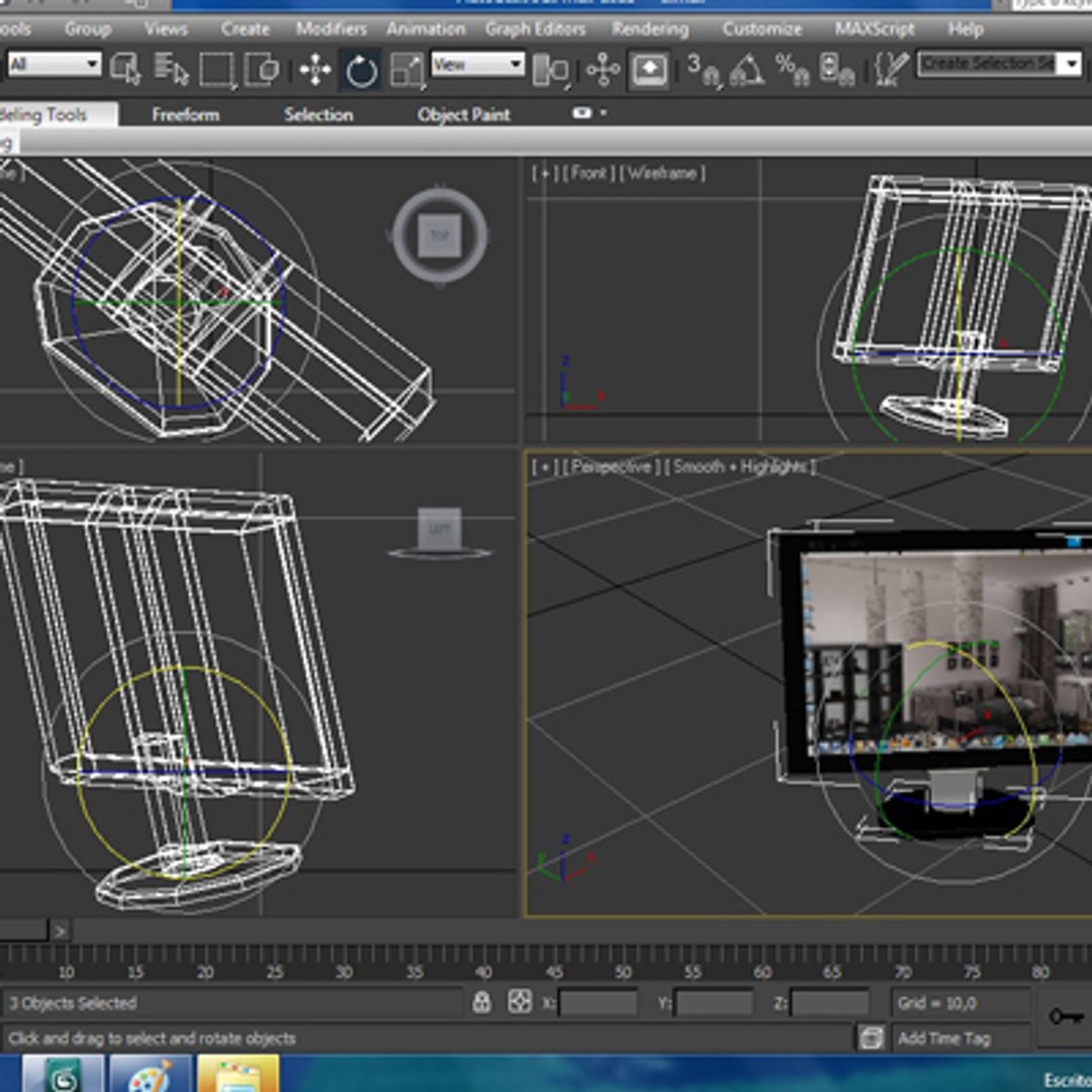 3d tft screen