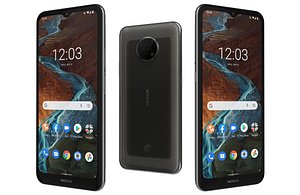 3D Nokia G300 Low Poly model