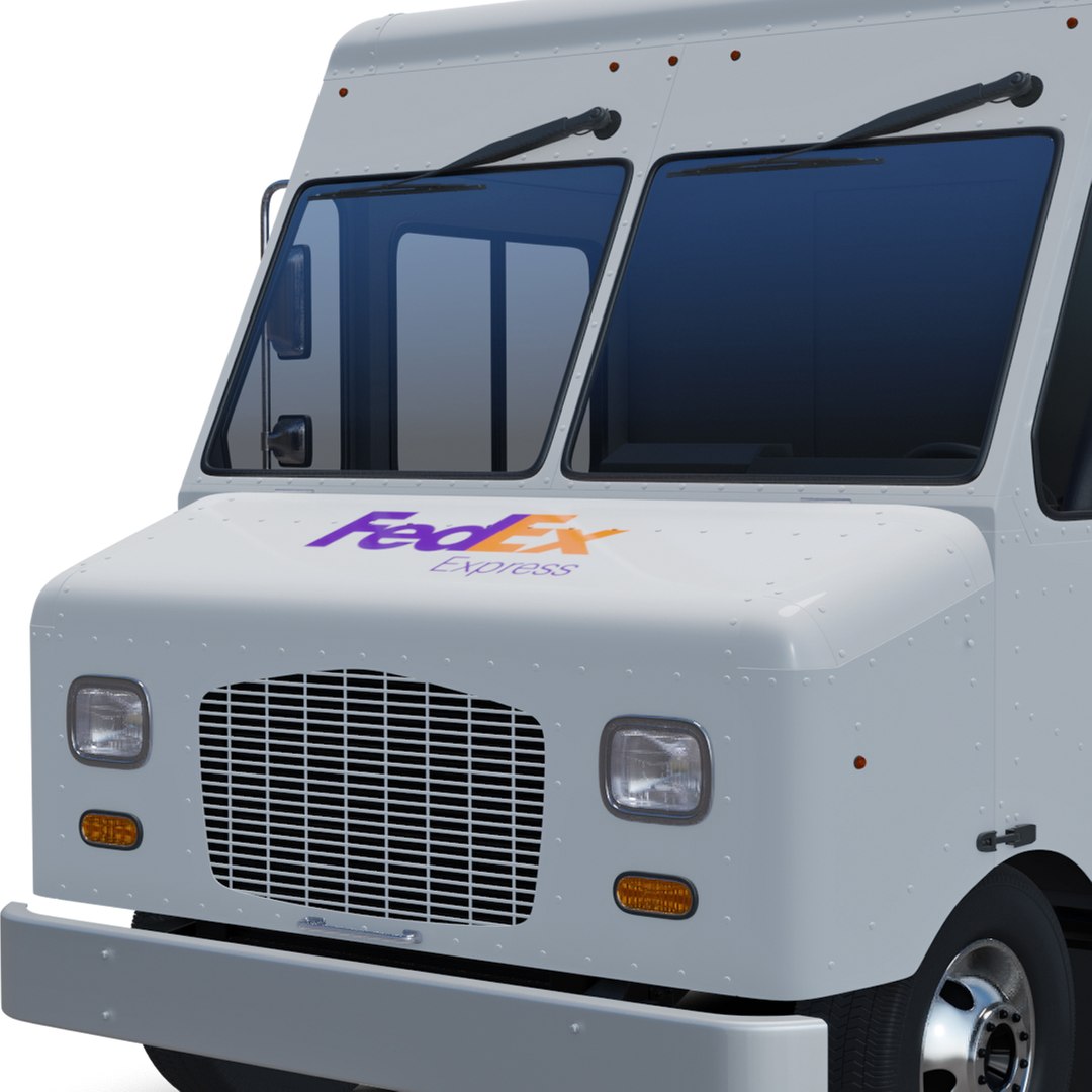 Fedex Express Delivery Step Van 3D Model - TurboSquid 1410349