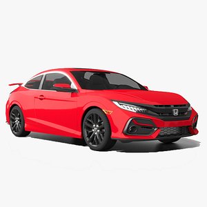 3D Honda Civic Si Coupe