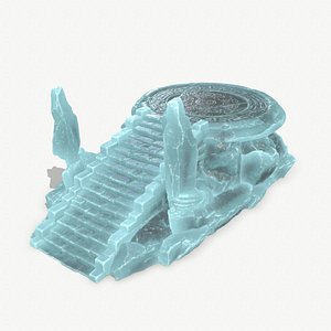 ice temple 3D model