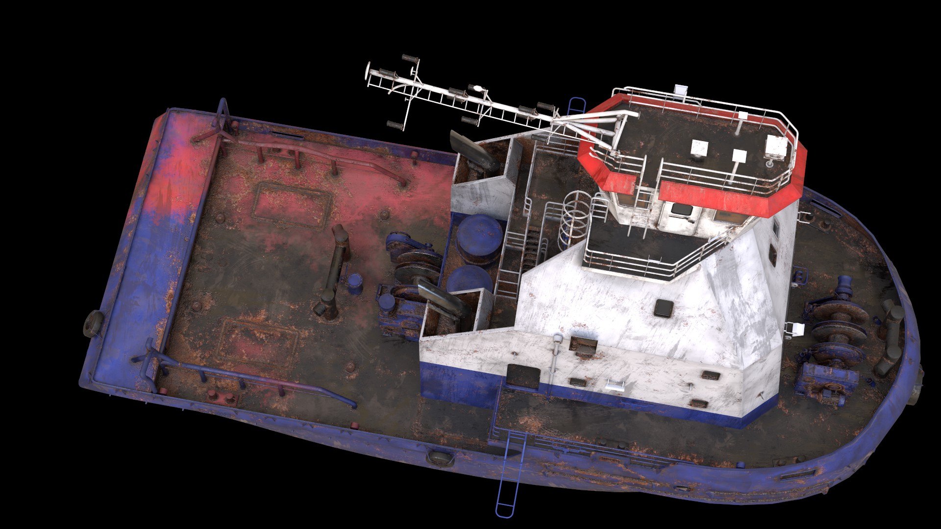 Articulated tug boat Wreck 3D model https://p.turbosquid.com/ts-thumb/ln/NKsIAP/JA/image_011/jpg/1778493913/1920x1080/fit_q87/43894b29f1fbf7f9978824dc5b9368fcc060f1b2/image_011.jpg