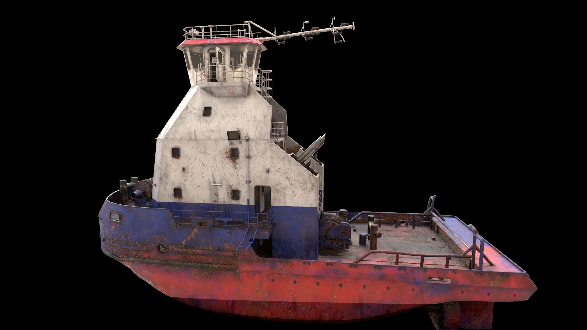 Articulated tug boat Wreck 3D model https://p.turbosquid.com/ts-thumb/ln/NKsIAP/MY/image_09/jpg/1778493911/1920x1080/fit_q87/ae217972a610a5a511f89782c2792bcf1acdfde0/image_09.jpg