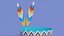 Native American Headband 3D model