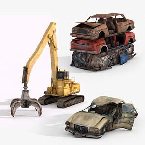 3D junkyard vol 2 vehicles