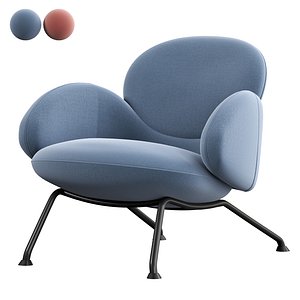 BAIXA Armchair by SOFTLINE vray 3D model